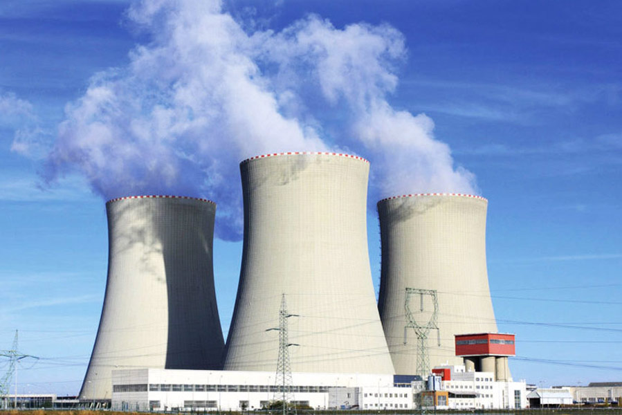 An image of nuclear plant