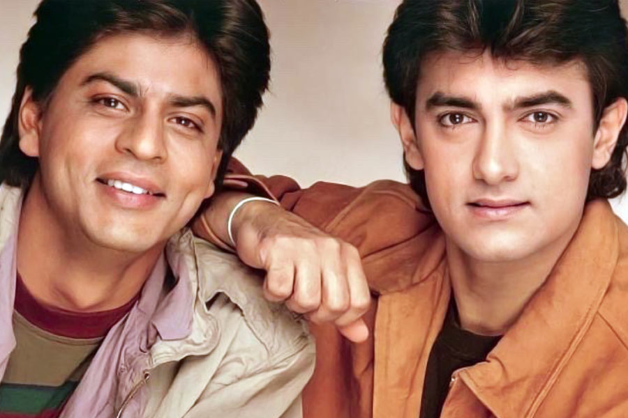 Shah Rukh Khan and Aamir Khan