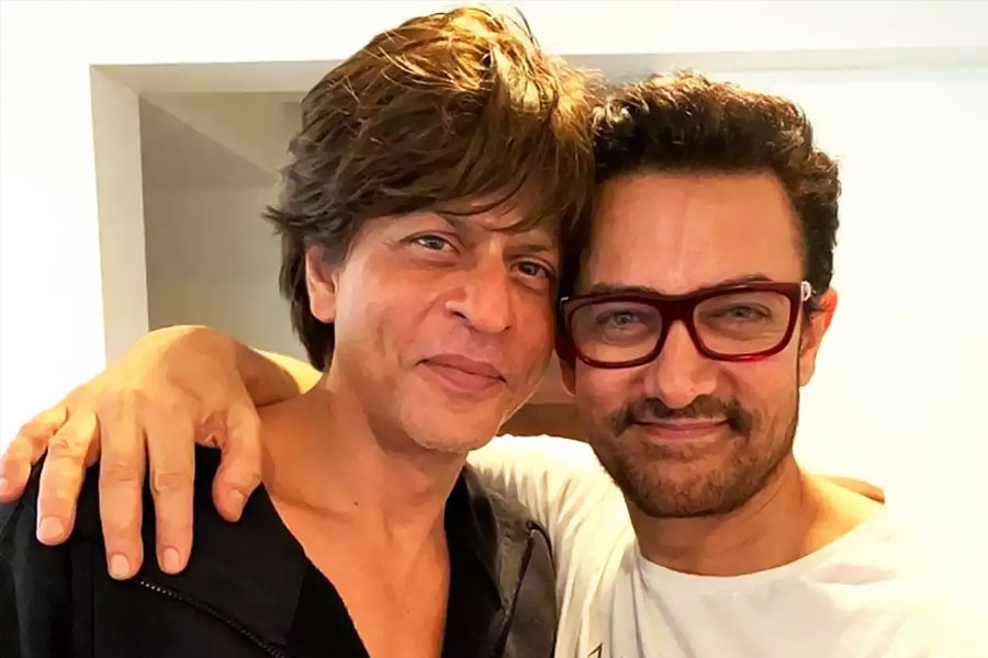 Shah Rukh Khan and Aamir Khan