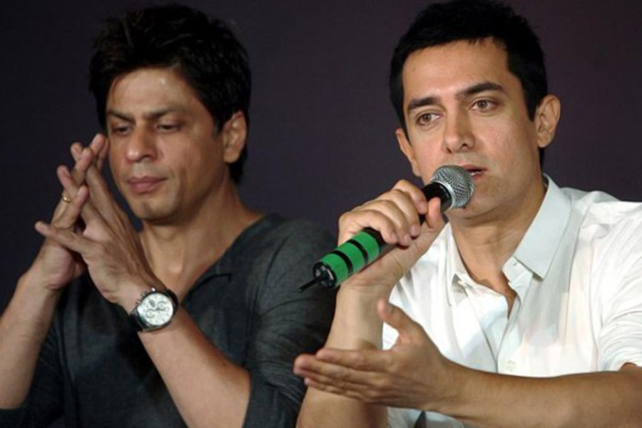 Shah Rukh Khan and Aamir Khan