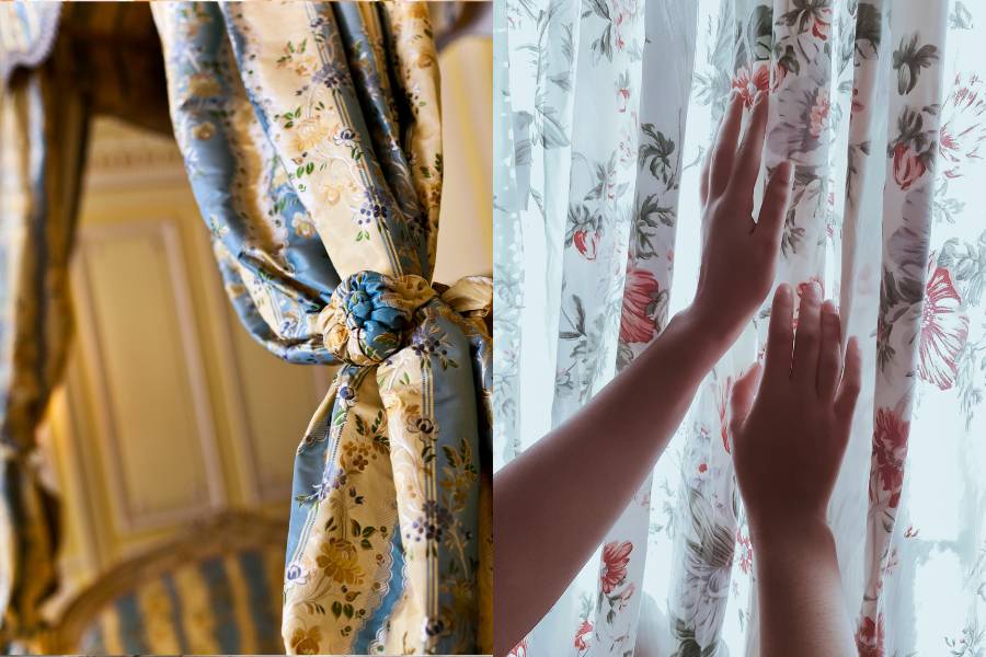 প্রিন্টেড নাকি একরঙা পর্দা- কোনটা মানাবে আপনার ঘরে,  কেনার আগেই ভেবে নিতে পারেন। বসার ঘরের সোফাসেট বা শোওয়ার ঘরের বিছানা এবং অন্যান্য আসবাব একরঙা হয়, তবে প্রিন্টেড বা কারুকাজ করা পর্দা বাছতেই পারেন। আর ঘরের আসবাবপত্রে যদি থাকে ভারী কাজ বা জমকালো নকশা, তাহলে বেছে নিন হাল্কা রঙের একরঙা পর্দা।