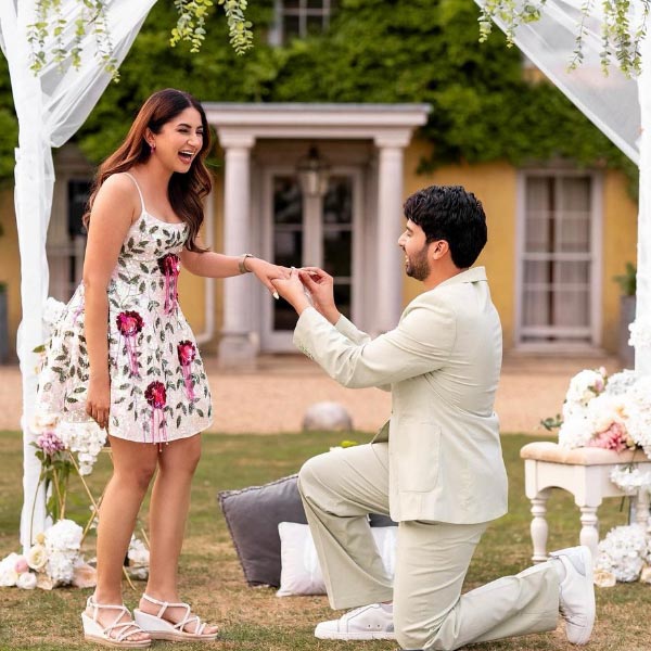 Aashna Shroff and Armaan Malik 