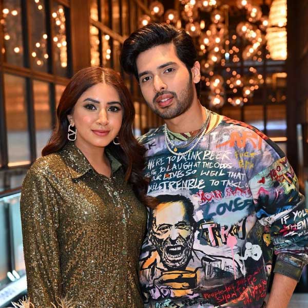 Aashna Shroff and Armaan Malik