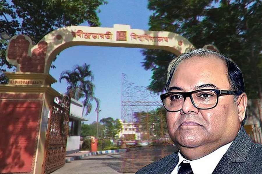 VC of Rabindra Bharati University Subhro Kamal Mukherjee afraid to attend his office