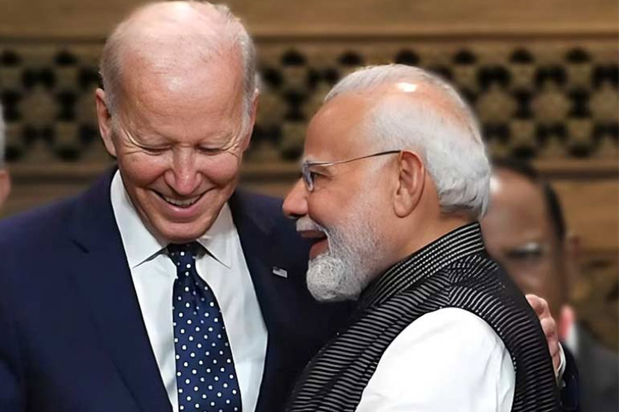 An image of Joe Biden and PM Narendra Modi