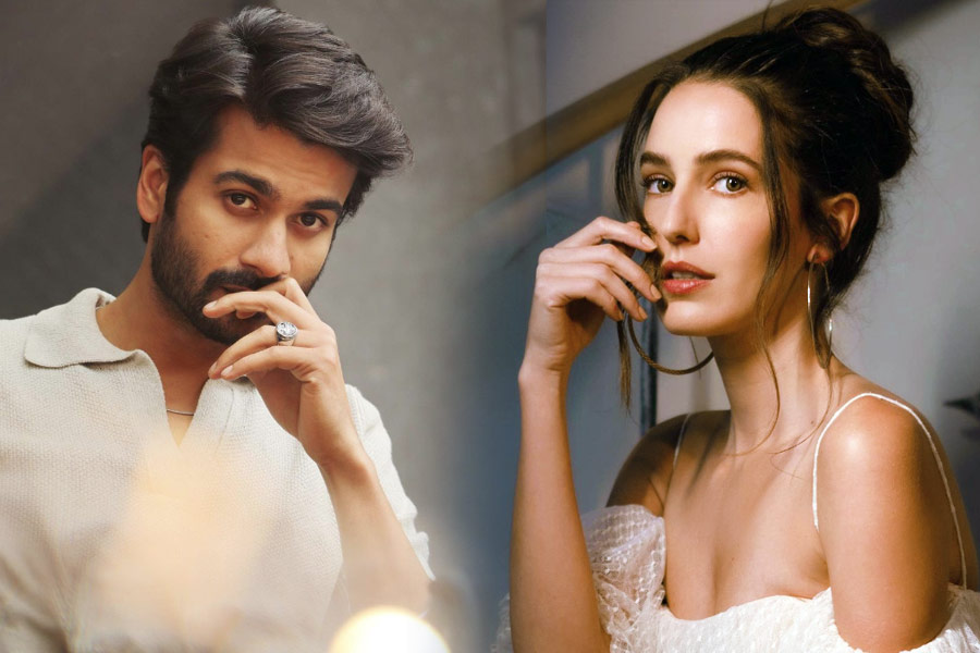 photo of sunny kasuhal and  Isabelle Kaif