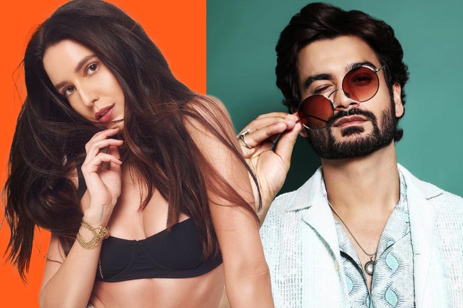 photo of sunny kasuhal and  Isabelle Kaif