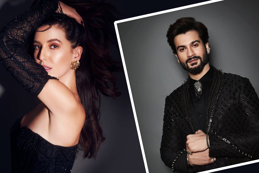 photo of sunny kasuhal and  Isabelle Kaif