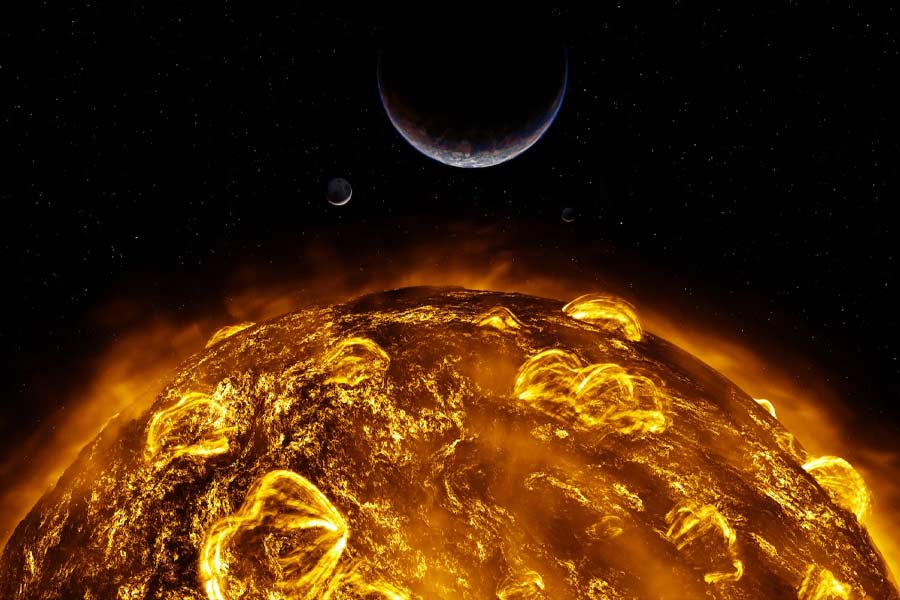  ‘নোয়া’র গবেষক তমিথা এক্স (সাবেক টুইটার) হ্যান্ডলে জানিয়েছেন, শুক্রবারেও তেমনটা হওয়ার আশঙ্কা রয়েছে। একাধিক জি-২ মাত্রার (মাঝারি শক্তির) সিএমই মিলে গিয়ে শক্তিশালী জি-৩ মাত্রায় সৌরঝড়ে পরিণত হয়ে আঘাত হানতে পারে পৃথিবীতে।