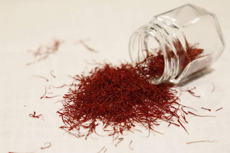 Why saffron production in Kashmir is decreasing