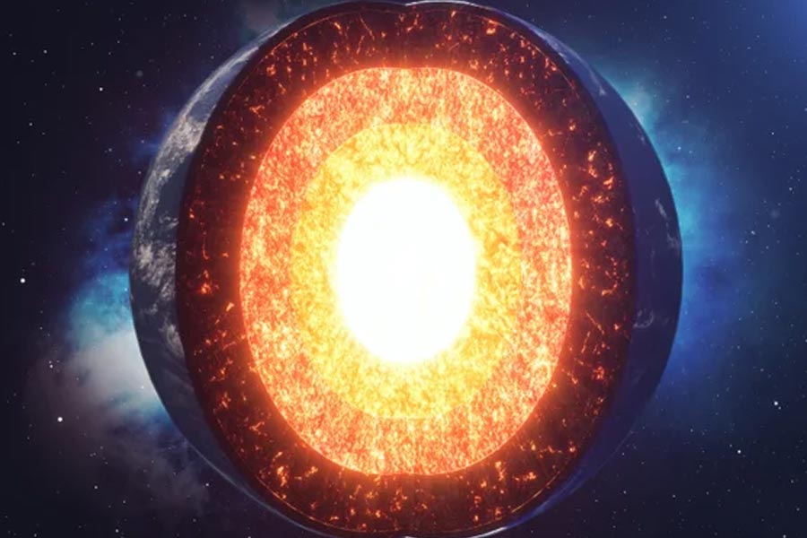 Earth water has reached into Earth's core says a group of scientists