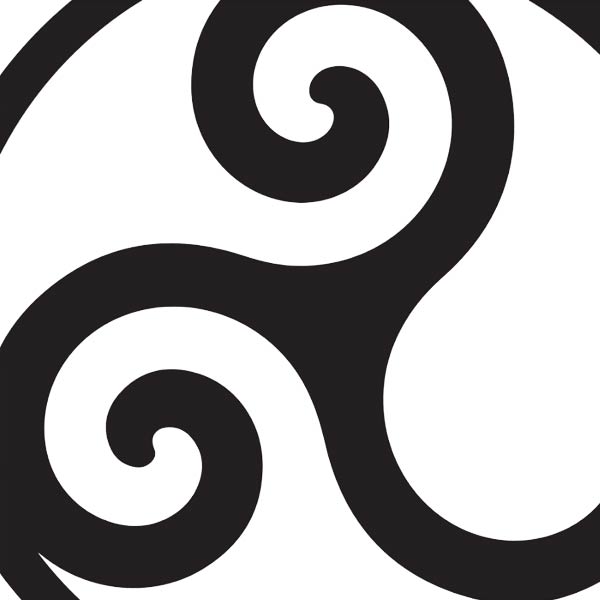 চিহ্নতত্ত্ববিদেরা জানান, এই চিহ্নটির নাম ‘ট্রিস্কেলিয়ন’ বা ‘ট্রাইস্কেলিয়ন’। এটি অতি প্রাচীন একটি প্রতীক। এর জন্ম ঠিক কবে, তা নিশ্চিত ভাবে বলা না গেলেও, এটি যে  প্রাগৈতিহাসিক কাল থেকে বিভিন্ন ভাবে বিভিন্ন ক্ষেত্রে ব্যবহৃত হয়েছে এবং হয়ে চলেছে, তার বিস্তর সাক্ষ্য-প্রমাণ রয়েছে।