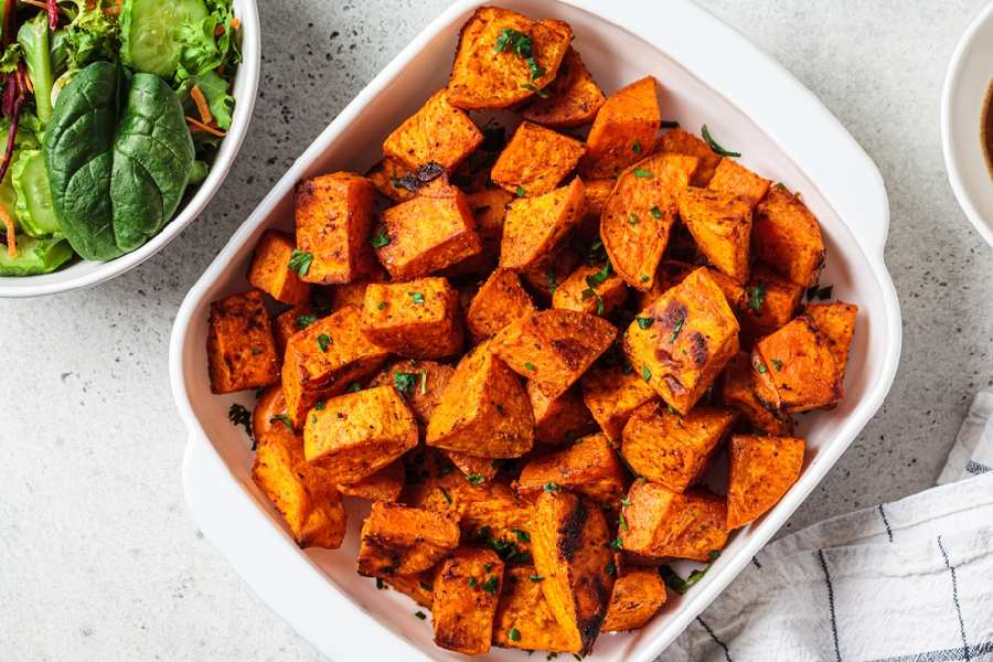 Healthy snacks recipes with sweet potato.