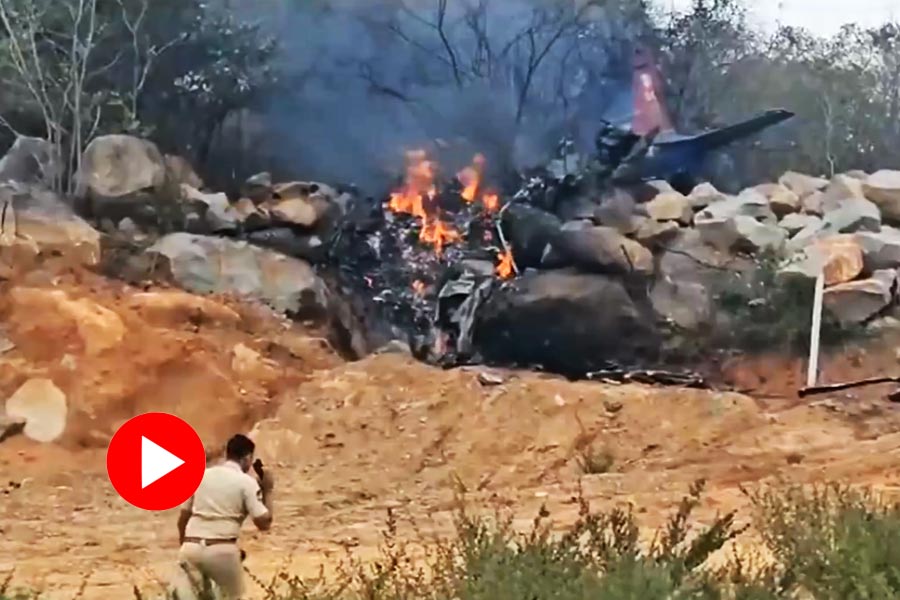 Air force pilots died while training aircraft crashed in Telengana