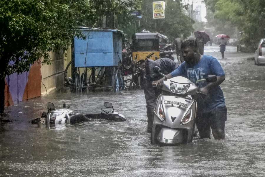 ঘূর্ণিঝড় মিগজাউম নিয়ে আগেভাগেই সতর্কতা জারি করেছিল প্রশাসন। তামিলনাড়ুর উপকূলীয় জেলাগুলির পাশাপাশি চেন্নাইয়েও ভারী থেকে অতি ভারী বৃষ্টির চূড়ান্ত সতর্কতা জারি করা হয়। রবিবার থেকেই চেন্নাইয়ে অতি ভারী বৃষ্টি শুরু হয়। কয়েক ঘণ্টায় বৃষ্টিতে চেন্নাইয়ের চেহারা একেবারে বদলে যায়।