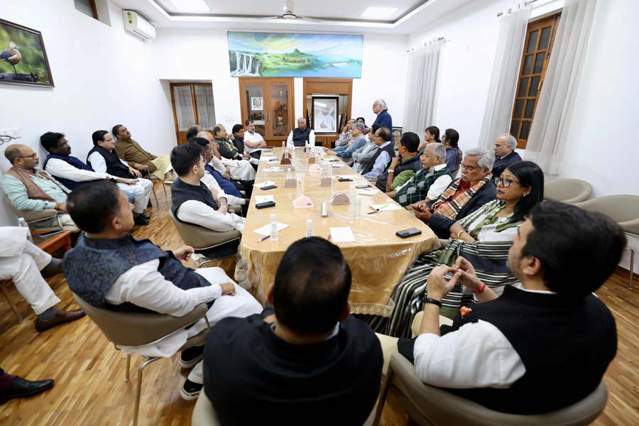 Opposition meeting held By Mallikarjun Kharge