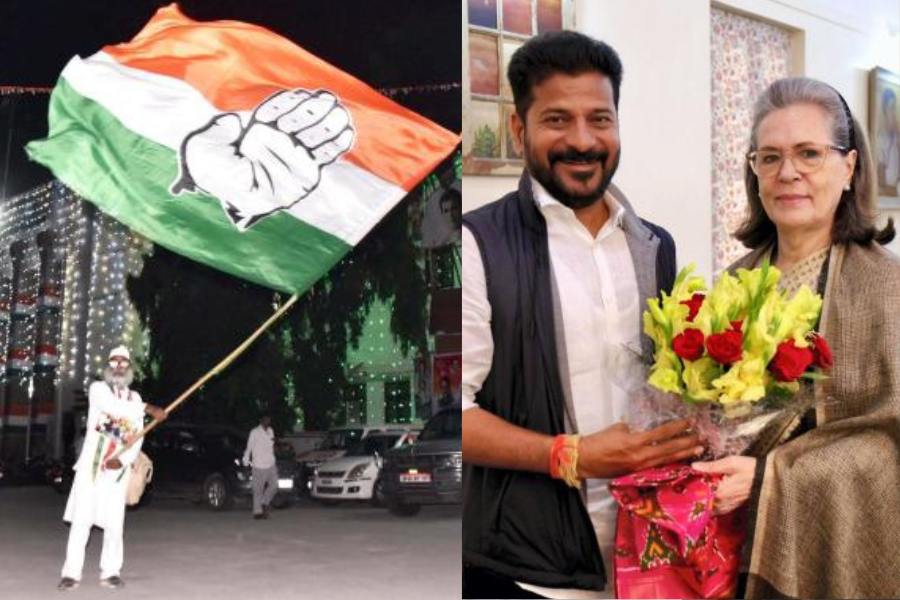 পাঁচ রাজ্যের নির্বাচনে কংগ্রেসের সামগ্রিক ব্যর্থতার পর বিরোধী জোটে তাদের নেতৃত্ব নিয়ে প্রশ্ন উঠছে। কংগ্রেসের ভূমিকা নিয়ে প্রশ্ন উঠছে বিরোধী জোটের অন্দর থেকেই। এই পরিস্থিতিতে বৃহস্পতিবারের শপথগ্রহণ অনুষ্ঠানকে বিরোধী ঐক্য প্রদর্শনের মঞ্চ হিসাবে তুলে ধরতে চাইছে কংগ্রেস। তবে শরিক দলগুলির শীর্ষ নেতাদের ঠিক কত জন হায়দরাবাদে উপস্থিত থাকবেন, তা নিয়ে সংশয় থাকছে।