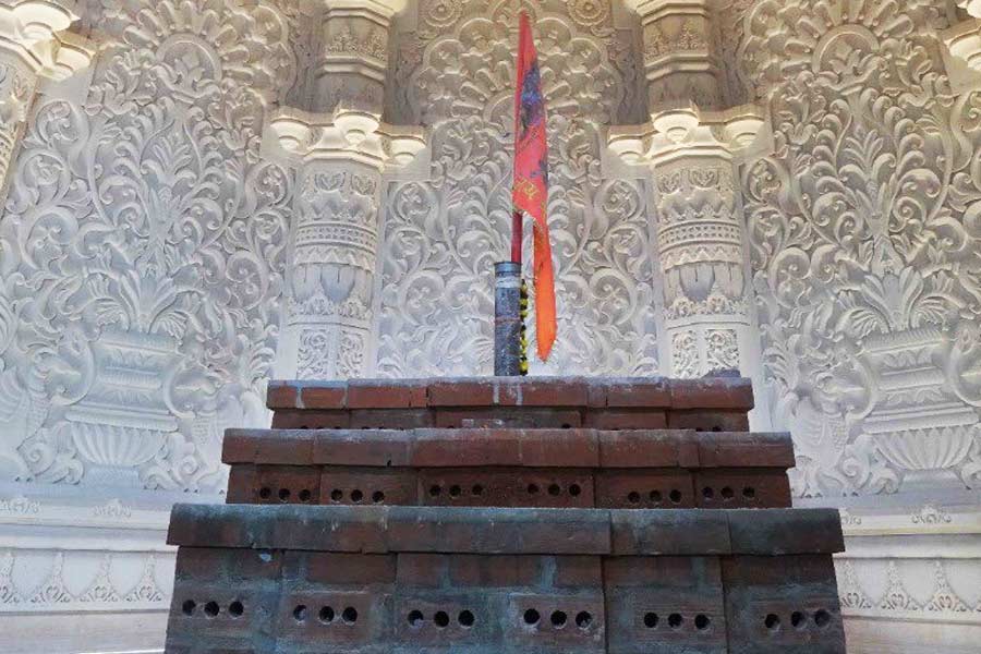 Sri Ram Janmabhoomi Tirath Kshetra Trust releases latest pictures of Ram Mandir