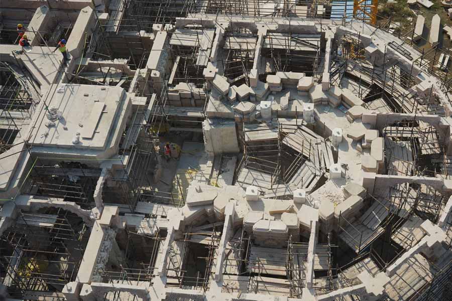 Sri Ram Janmabhoomi Tirath Kshetra Trust releases latest pictures of Ram Mandir