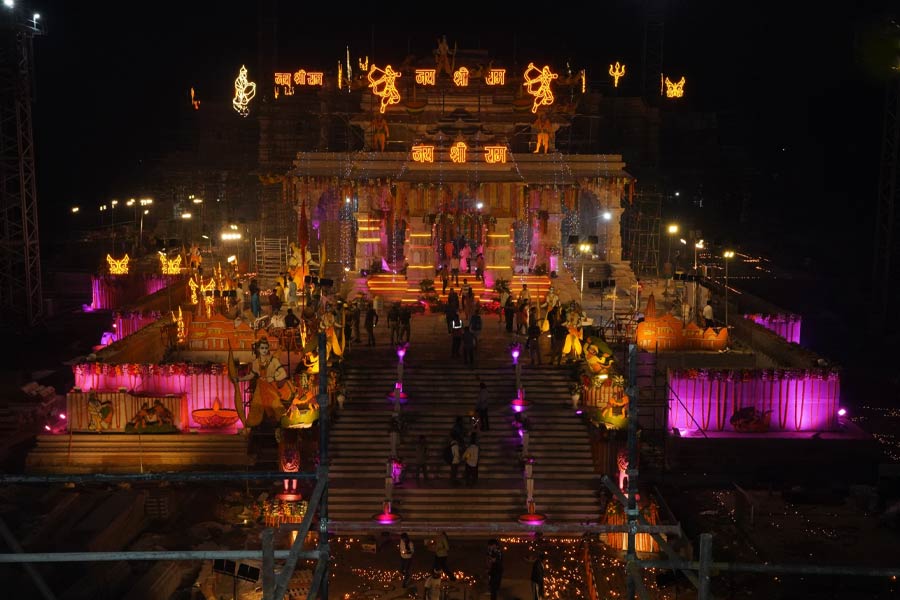 Sri Ram Janmabhoomi Tirath Kshetra Trust releases latest pictures of Ram Mandir