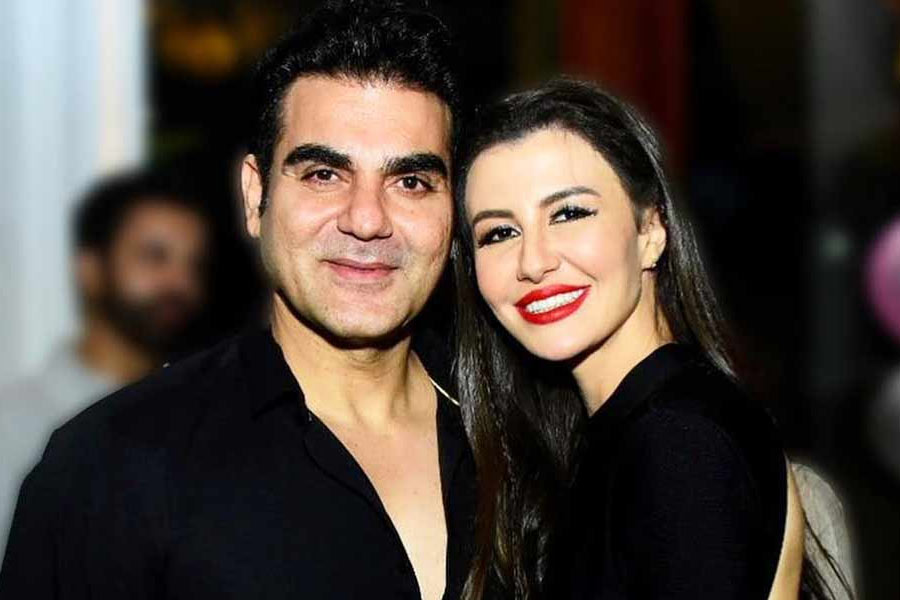 Arbaaz Khan and Giorgia Andriani