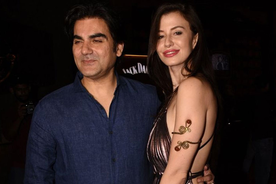 Arbaaz Khan and Giorgia Andriani