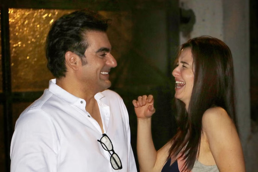 Arbaaz Khan and Giorgia Andriani