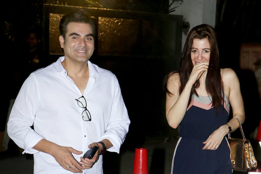Arbaaz Khan and Giorgia Andriani