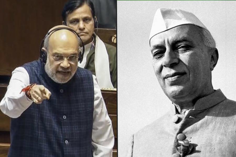  শাহ বলেন, ‘‘ওই দু’টি সিদ্ধান্তকে নেহরুপন্থার বিপর্যয় হিসেবে বলা হয়, আমি তা সমর্থন করি। আমি দায়িত্ব নিয়ে বলছি, নেহরুর ওই ভুলগুলির কারণেই কাশ্মীরকে এত দীর্ঘ সময় ধরে ভুগতে হয়েছে।’’