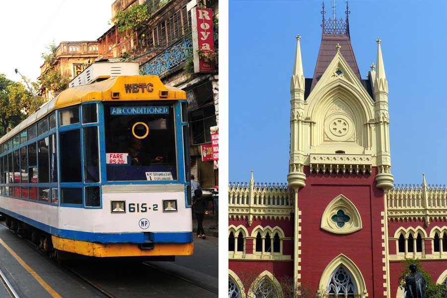 tram and Calcutta High Court