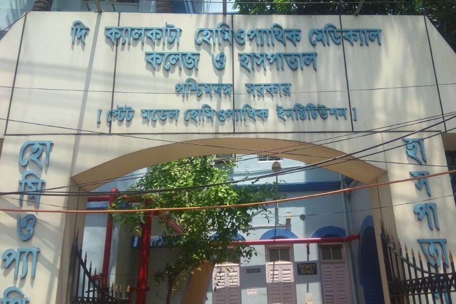 The Calcutta Homeopathic Medical College and Hospital.
