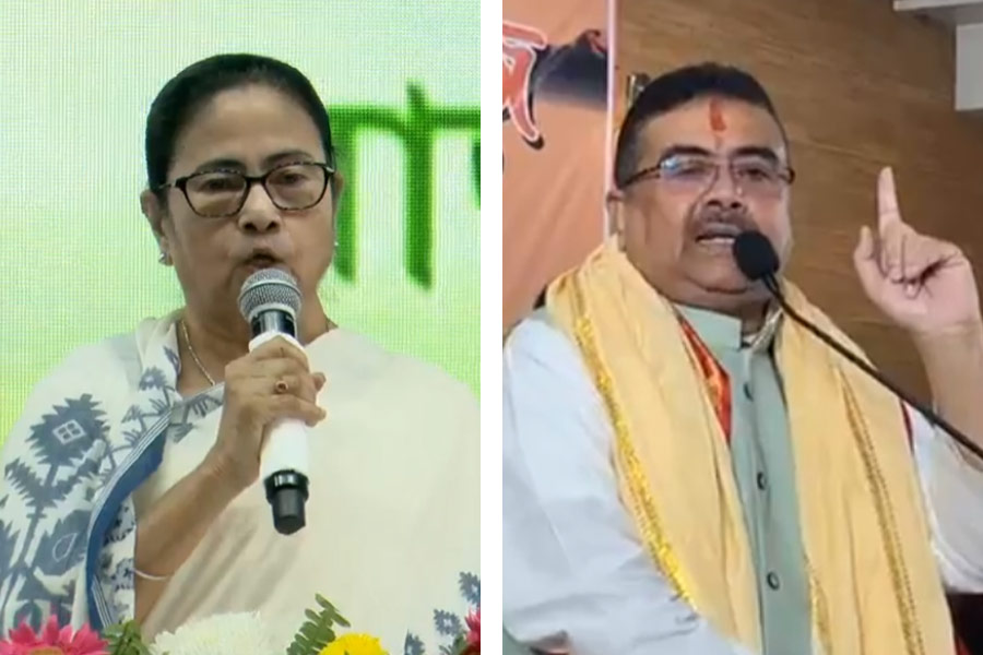 To defeat Chief minister Mamata Banerjee I will come to North Bengal twice a month, said BJP leader Suvendu Adhikari