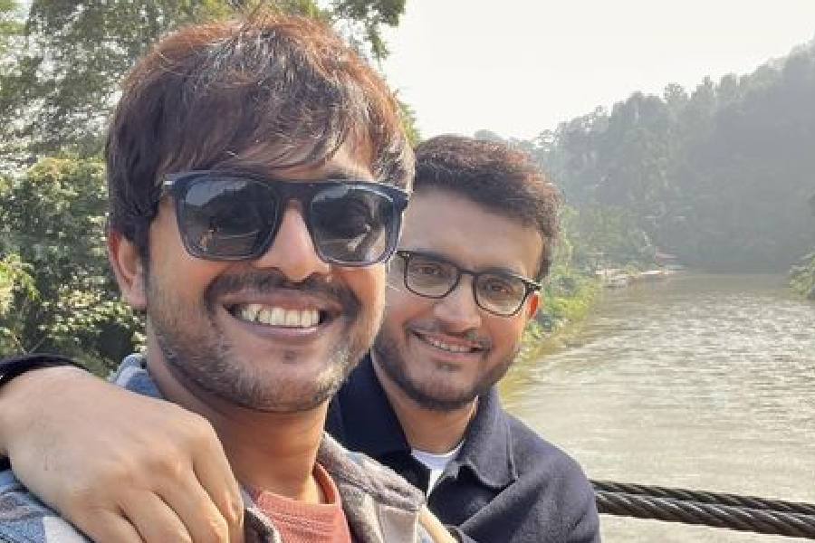 Tollywood actor and director Sourav Chakraborty is overjoyed after directing cricketer Sourav Ganguly