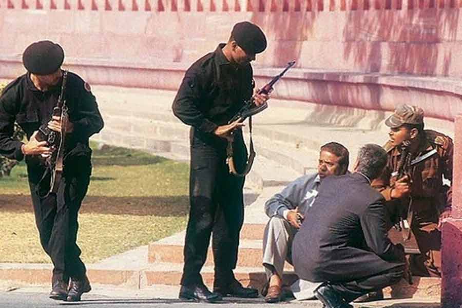 After 2001 Parliament attack, another incident happened in New Parliament Building on the same date 