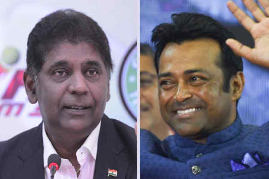 picture of Vijay Amritraj and Leander Paes