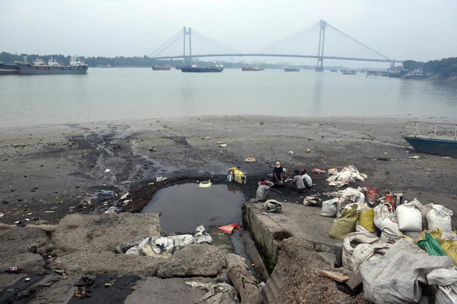 An image of Ganga Pollution
