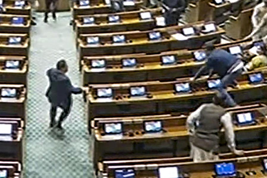 parliament security breach