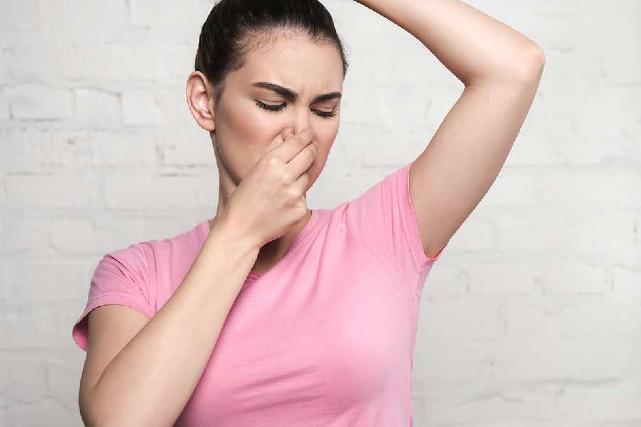 Five things that cause body odour.