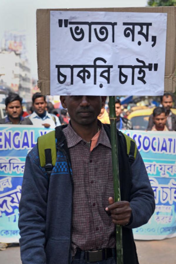 অভিযোগ উড়িয়ে বিজেপির অবশ্য পাল্টা জবাব, ভারতে এখন বেকারত্বের হার ৩.২%। ছ’বছরে সব থেকে কম।
