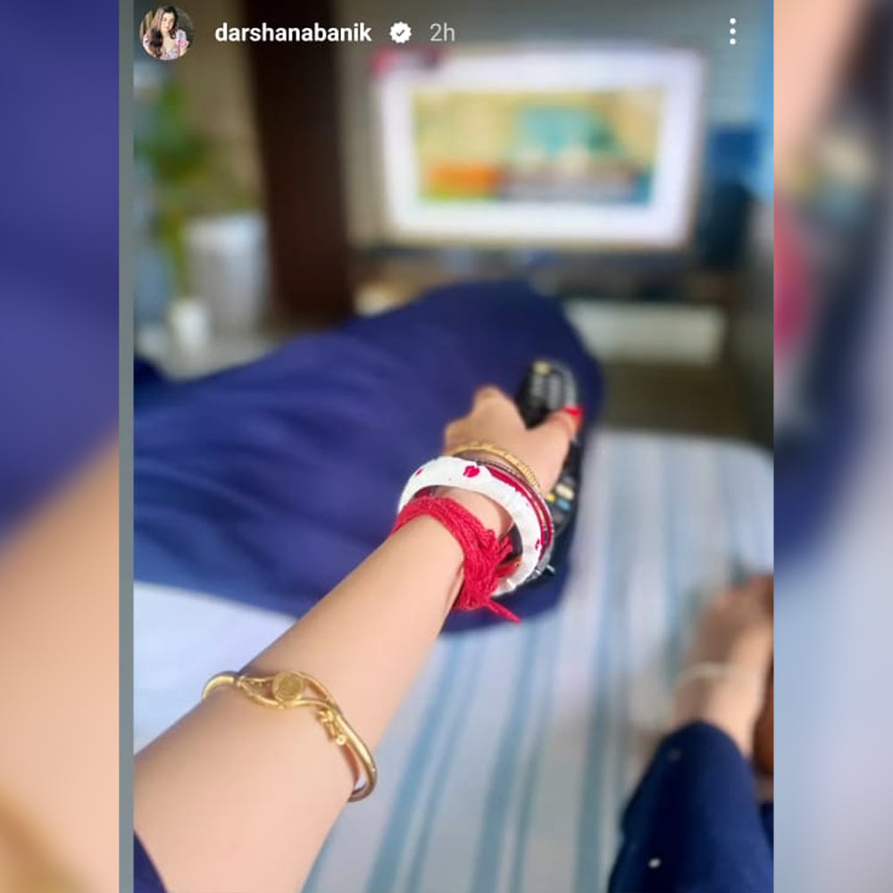 How Darshana Das spending her married life with Saurav Das