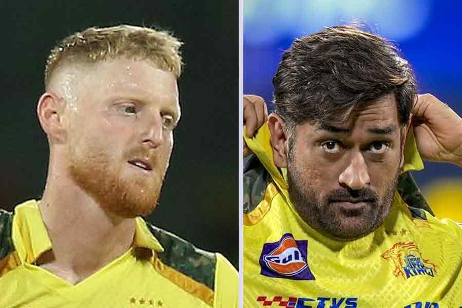 Ben Stokes and MS Dhoni
