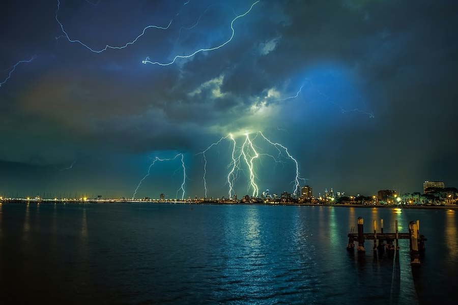 Venezuela's marakaibo lake witnesses continuous lightening