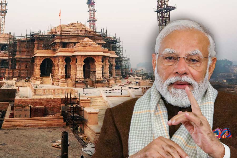 PM Narendra Modi starts eleven day rituals ahead of Ram Temple inauguration