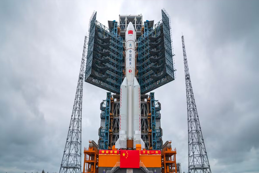 China has launched a secret military spy satellite to watch over indo-pacific region 