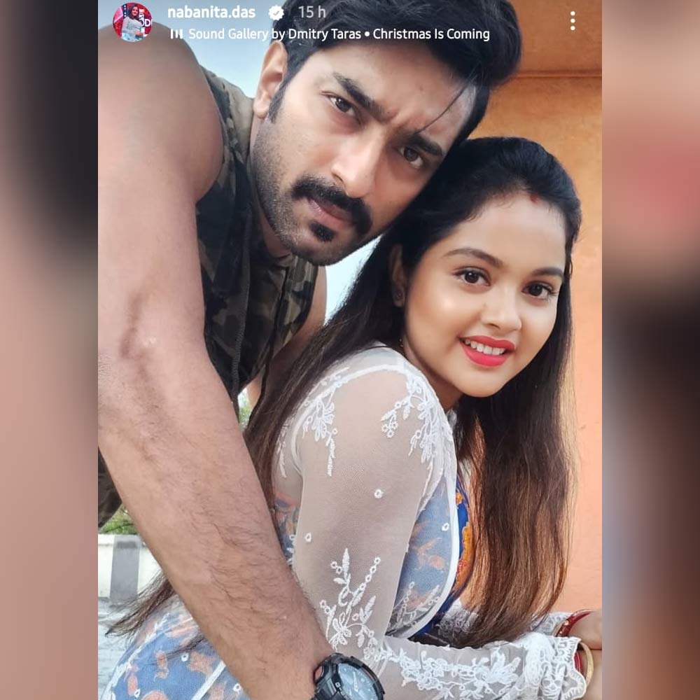 Bengali actress Nabanita Das shares photo with Jeetu Kamal on Christmas