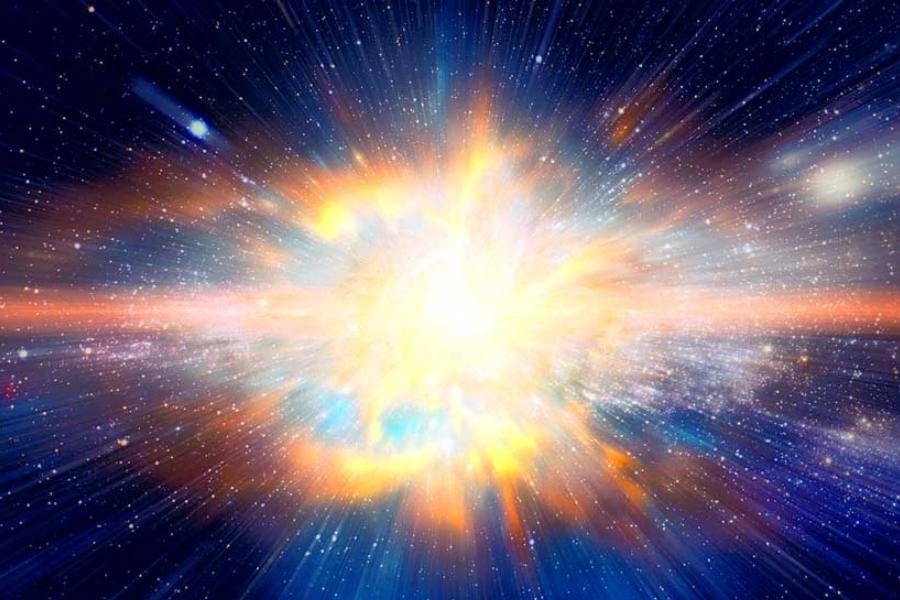 সদ্য অনুষ্ঠিত এই বিজ্ঞান-আলোচনার প্রথমার্ধের নাম ছিল ‘সিইং দ্য এজ অব দি ইউনিভার্স’। দ্বিতীয়ার্ধে আইসিএসপির অধিকর্তা বিজ্ঞানী সন্দীপকুমার চক্রবর্তী শোনালেন মহাবিশ্বের রাসায়নিক বিবর্তনের কাহিনি— ‘কেমিক্যাল ইভোলিউশন অব দি ইউনিভার্স সিন্স বিগ ব্যাং অ্যান্ড দি অরিজিন অব লাইফ’।