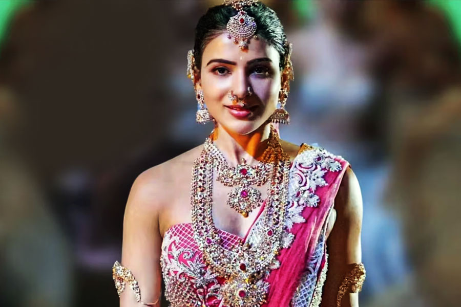 Photograph of Samantha Ruth Prabhu in Shaakuntalam.