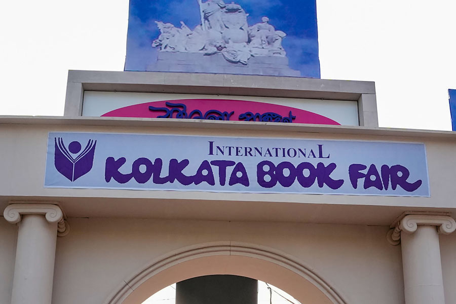 A Photograph of Kolkata International Book Fair 2023
