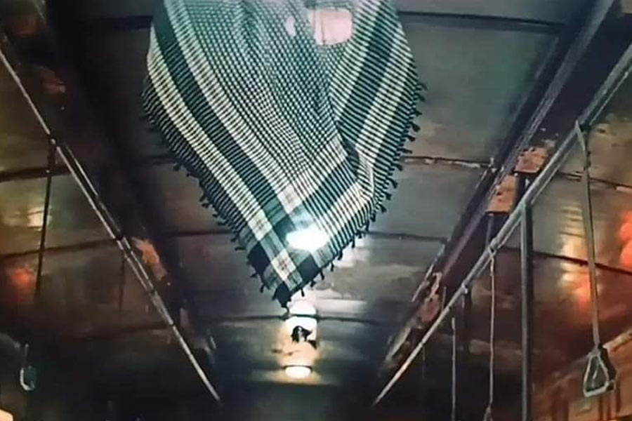 A scene from the movie Pathaan.