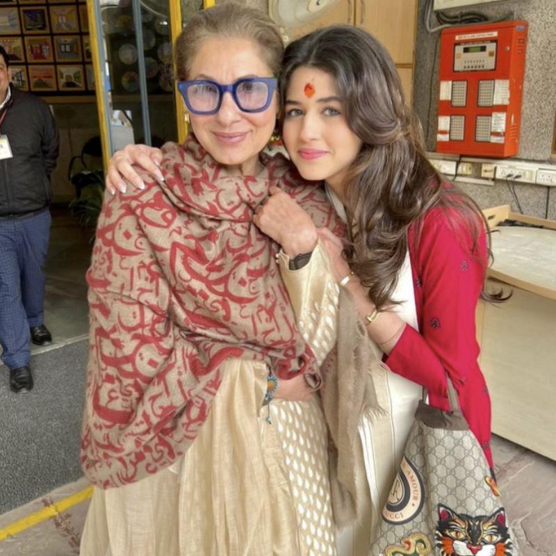 Naomika Saran and Dimple Kapadia